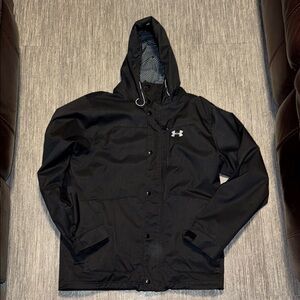 Under Armour Men's Black Hooded Jacket